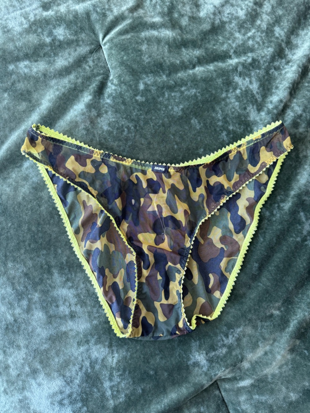 SKIMS Ultra Fine Mesh Bikini Bottoms